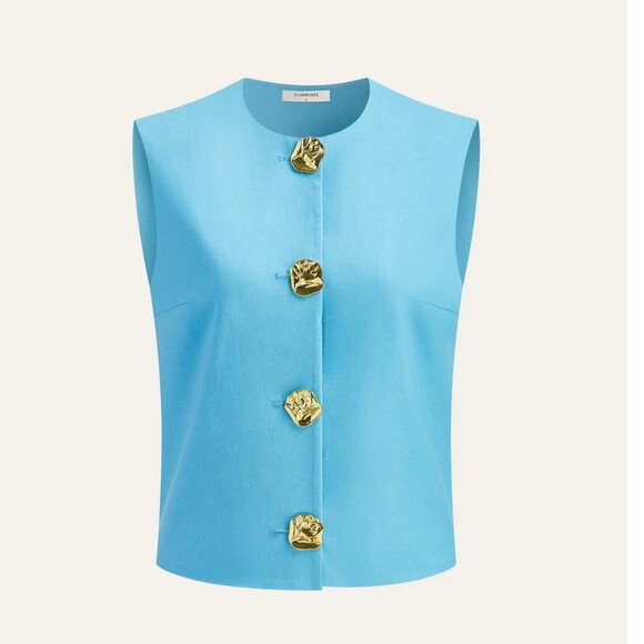 NWT Blue Two Piece Suit Set - Picture 2 of 11